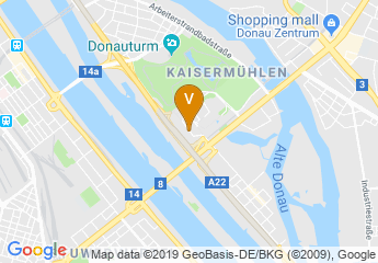map of STRABAG Kunstforum