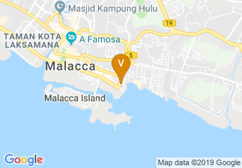 map of DoubleTree by Hilton Hotel Melaka
