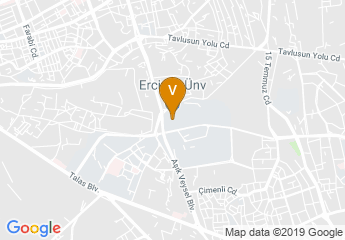 map of Erciyes University