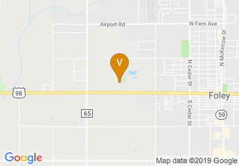 map of Foley Soccer Park