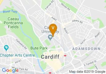 map of Cardiff University Students' Union