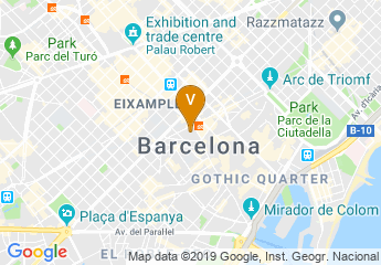 map of Hotel Catalonia Plaza Catalonia