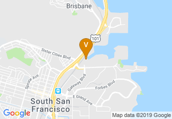map of AC Hotel by Marriott San Francisco Airport/Oyster Point Waterfront