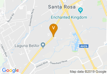 map of El Cielito Hotel - Sta. Rosa