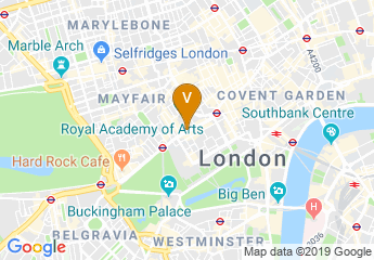 map of Burlington House, Piccadilly, London
