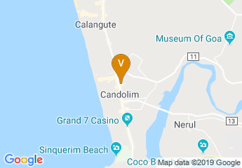 map of Lemon Tree Hotel Candolim, Goa
