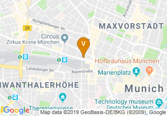 map of Hotel Regent