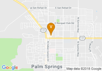 map of Riviera Palm Springs