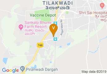 map of KLE Dr. M.S. Sheshgiri College of Engineering and Technology