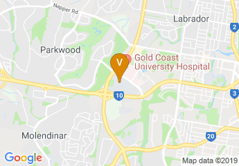 map of Griffith University, Gold Coast Campus