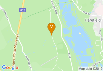 map of Denham Grove