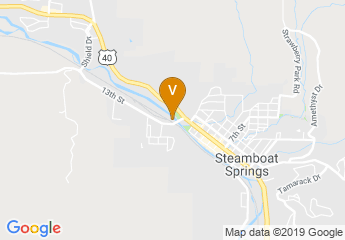 map of Steamboat Springs Arts Council