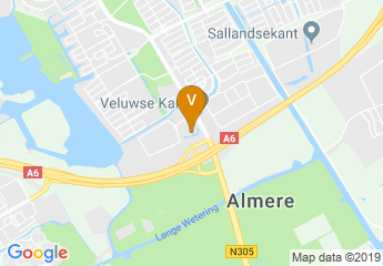 map of Vereniging Bodyfashion Nederland