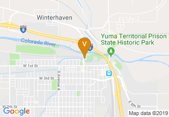 map of Colorado River State Historic Park