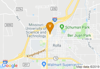 map of Missouri University of Science and Technology