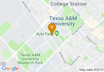 map of Texas A&M Hotel and Conference Center