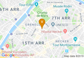map of ART HOTEL EIFFEL