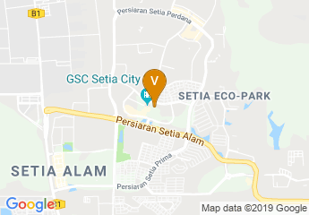 map of Setia City Convention Centre