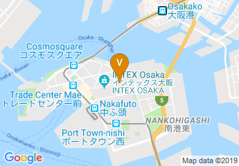 map of Fukuracia Osaka Bay Hotel