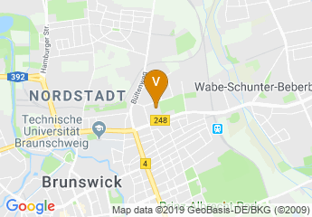 map of Zentrum für Pharmaverfahrenstechnik - TU Braunschweig