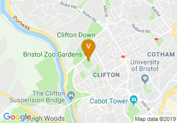 map of Bristol Zoo Gardens