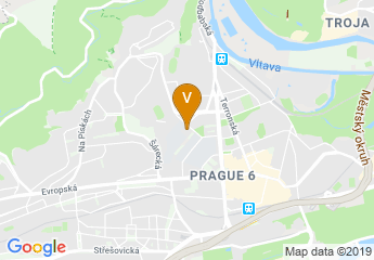 map of Fakulta architektury, ČVUT v Praze