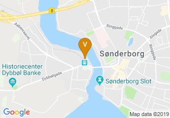 map of University of Southern Denmark