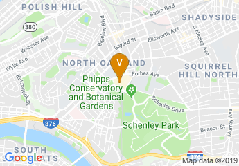 map of Carnegie Library of Pittsburgh - Main (Oakland)
