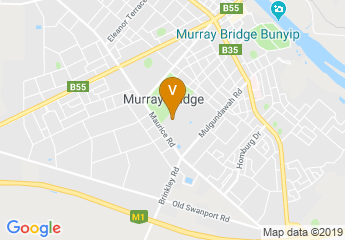 map of Murray Bridge Racing Club