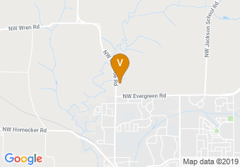 map of Evergreen Christian Center