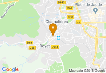 map of Casino Royat