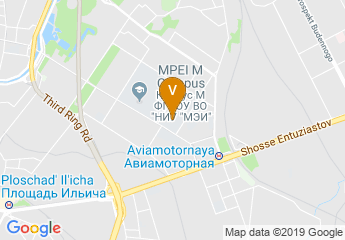 map of Moscow Power Engineering Institute