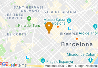 map of Facultat de Medicina