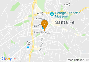 map of Hotel Santa Fe, Hacienda & Spa