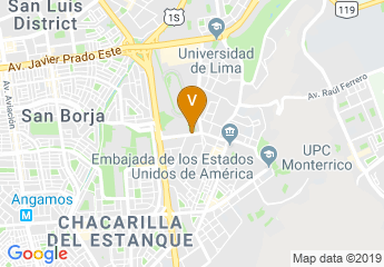 map of Jockey Club Del Peru