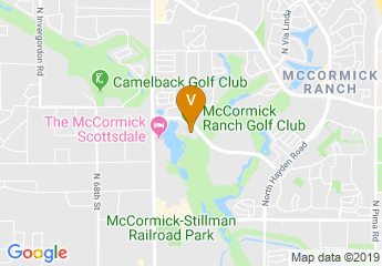 map of McCormick Ranch Golf Club