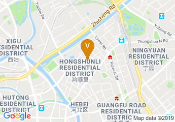 map of Victoria International Hotel Luxury