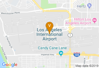 map of Los Angeles International Airport