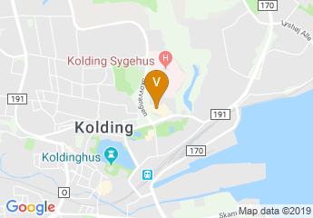 map of Comwell Kolding