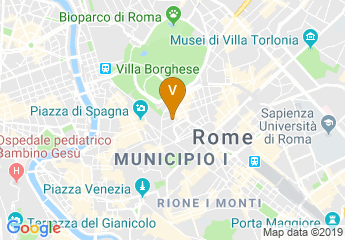 map of Swiss Institute in Rome