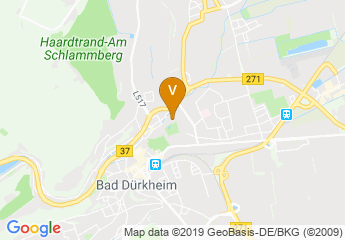 map of Mercure Hotel Bad Duerkheim An Den Salinen