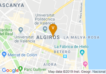 map of Universidad de Valencia: Facultad Economia