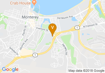 map of Hilton Garden Inn Monterey