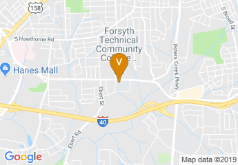 map of Forsyth Technical Community College Main Campus