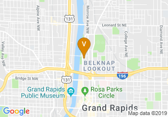 map of Embassy Suites by Hilton Grand Rapids Downtown