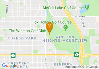 map of The Winston Golf Club