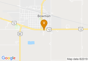 map of Bowman County Fairgrounds