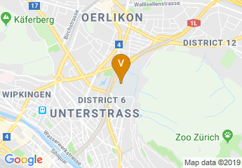 map of University of Zurich