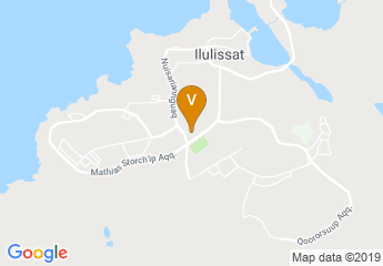 map of Ilulissat Hallen