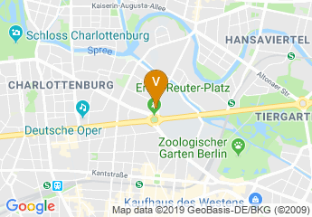 map of SRH Hochschule Berlin